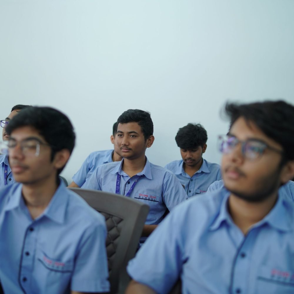 High School Students Attending Class Lecture